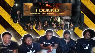 Tion Wayne x Dutchavelli x Stormzy - I Dunno [Music Video] | GRM Daily REACTION