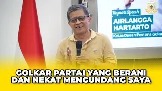 Golkar Undang Rocky Gerung Di Peluncuran Buku "Jalan Tengah Golongan Karya"