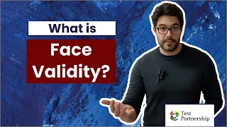 What is Face Validity?