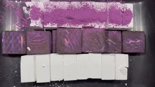 Fresh Plain White and Dyed Super Satisfying Crispy Crunchy Gym Chalk Crush ASMR