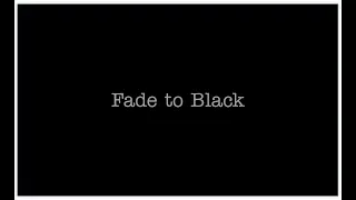 Fade to Black - Metallica || First to Eleven
