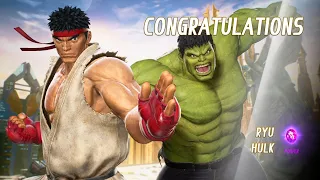 Marvel vs. Capcom: Infinite - Arcade Mode - Very Hard - Hulk & Ryu