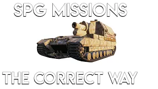 The Exploit I found to Do SPG Missions Easily - World of Tanks