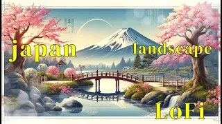 lofi music japan landscape（No.10）30 minutes background music mix