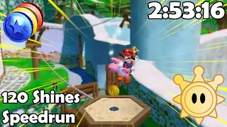 [Former WR] 120 Shines in 2:53:16 ~ Super Mario Sunshine Speedrun