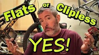 Flat Pedals vs. Clipless Pedals. What's Best for MTB? Trail Breaker