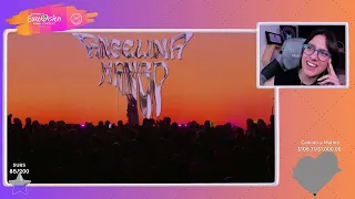 Angelina Mango "Fila Indiana" - LIVE @ London Eurovision Party 2024 | REACCION ( REAZIONE)