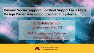 C. Estelle Smith, Ph.D. Dissertation Defense