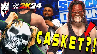 CASKET MATCH?! KANE IS BACK! - WWE 2K24 MyRise Career - Part 4