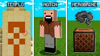 🔥 10 Mensagens SECRETAS ESCONDIDAS no Minecraft