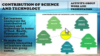 LESSON 10: TEACHING CONCEPTS ABOUT SCIENCE AND TECHNOLOGY I