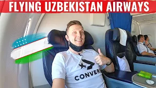 UZBEKISTAN AIRWAYS A320 BUSINESS CLASS - LIKE A VIP!