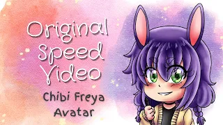 Original Speed Video - Chibi Freya Avatar