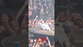 Post Malone fell and got hurt, but still, continue the show at the St.Louis concert. ❤️