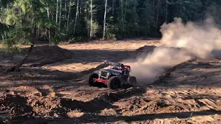 Testing 4x4 course at esp