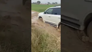 feel the sound when he is stuck  mud car short# ytshort# car lover❤