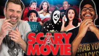WE COULDN'T STOP LAUGHING AT SCARY MOVIE!! Scary Movie Movie Reaction! BEST PARODY FILM EVER