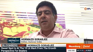 Hormazd Sorabjee On Auto Sales ‘Fast Down’