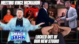 Pat McAfee Meets Vince McMahon, Gets Locked Out Of New Studio! | Mr. Friday Night Vlog #2