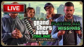 GTA Online The Contract DLC Livestream! (Playing All Missions!) Part 1