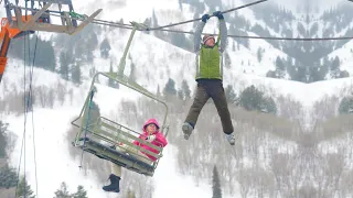 3 Days Stuck On A Chairlift With No One Knows They're Up There