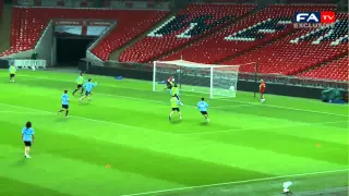 England 1-0 Spain | Spanish training session