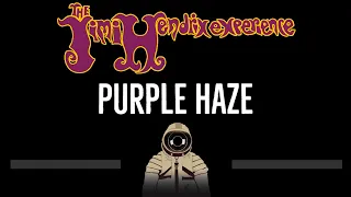 Jimi Hendrix • Purple Haze (CC) 🎤 [Karaoke] [Instrumental Lyrics]