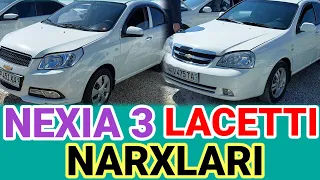 #NEXIA3 #LACETTI NARXLARI.17.03.2024. FARG'ONA MASHINA BOZORI