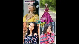 Simpal Kharel VS Bindaas Kavya VS Anushka Sen VS Pragati Verma 🥰😘