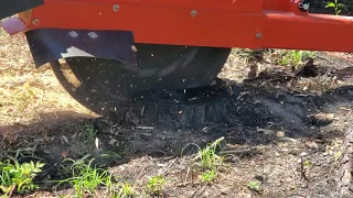 3 Point Hitch PTO Driven Stump Grinder By A-Way Equipment