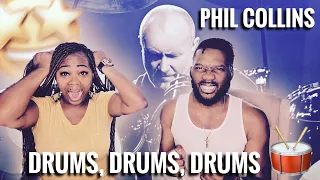 Our First Time Hearing| Phil Collins “Drums, Drums, Drums‼️ | This Is INSANE!!!!!😳 #Reaction #Shorts