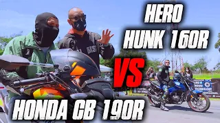 Cb 190R VS Hero hunk 160 1/4 de milla Drag Race Autodromo de Tocancipa