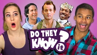 DO TEENS KNOW 80s COMEDY MOVIES? (REACT: Do They Know It?)