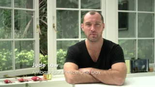 Jude Law for Peace One Day