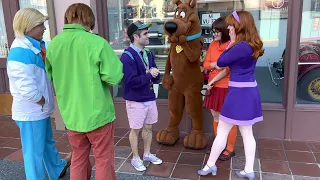 Meeting the scooby gang @UniversalOrlando 2022