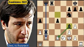 Radjabov Completely Shuts all Chances of Ding | Ding vs Radjabov | FIDE Candidates Tournament 2022