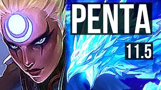 DIANA vs ANIVIA (MID) | Penta, Rank 7 Diana, Legendary, 14/4/9 | NA Grandmaster | v11.5