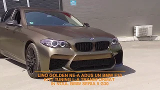Lino GOLDEN BMW F10 Transformat in noul BMW Seria 5 G30 by KiTT Tuning