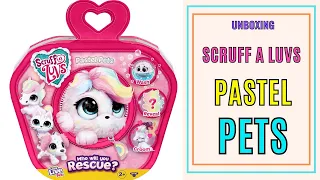 Unboxing Little Live Pets - Scruff A Luvs Pastel Pets