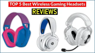 ✅ BEST 5 Wireless Gaming Headsets Reviews | Top 5 Best Wireless Gaming Headsets  - Buying Guide