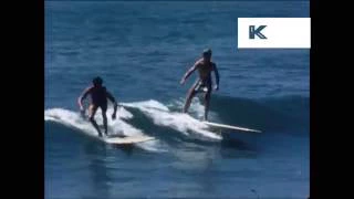 1950s, 1960s Surfing USA, California Surfers, HD from 16mm