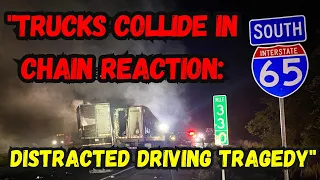 "Deadly Chain Reaction: Truck Driver Distracted Driving Tragedy"