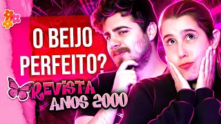 DICAS PARA O BEIJO PERFEITO - REVISTA TEEN ANOS 2000! Ft Meu namorado - Jean Garrau.