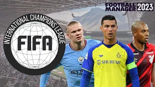 I created the FIFA Super Leagues AND Champions League!