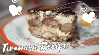 Tiramisu Recipe 🍰❤️