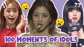 100 ICONIC moments in the HISTORY of FEMALE IDOLS