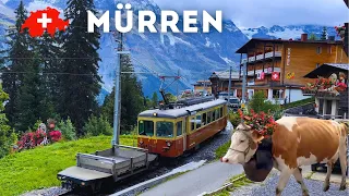 🇨🇭 Mürren, Switzerland - Relaxing Walk - Jungfrau Region