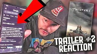 *THIS MIGHT BE A FINANCIAL FLOP* Twisters (2024) *OFFICIAL TRAILER # 2 REACTION* Got ALOT To Say!