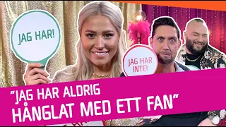 "Jag har aldrig" med melloartisterna