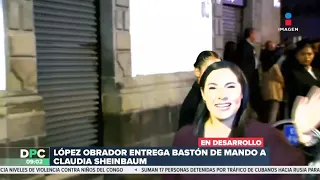 López Obrador entrega bastón de mando a Claudia Sheinbaum | DPC con Nacho Lozano